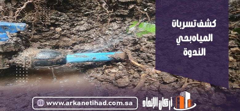 شركة كشف تسربات المياه بحي الندوة